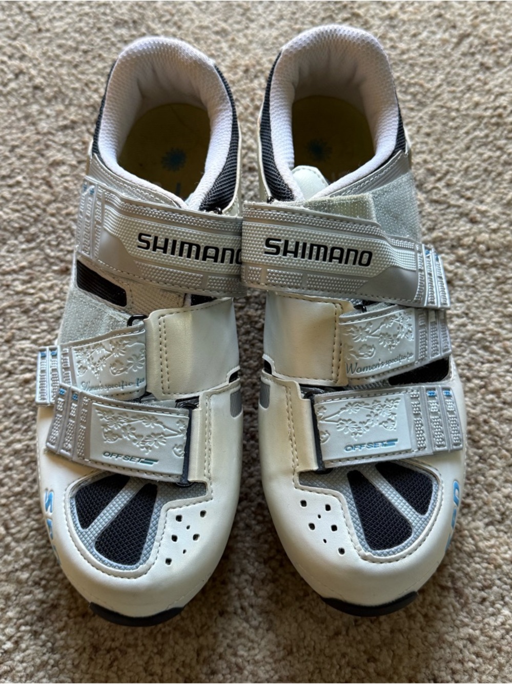 Shimano Womens Off Set Mountain Bike Cycling Cleats Shoes SH-WM60 US 9.5 EU 42